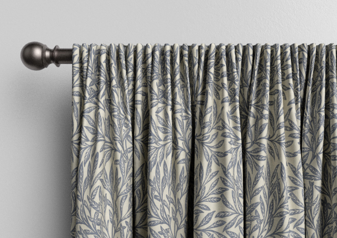 William Morris Willow, Indigo - Made to Measure Curtains - Image 9